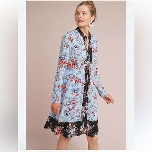 Anthropologie Maeve Leyster Shirtdress Size Small